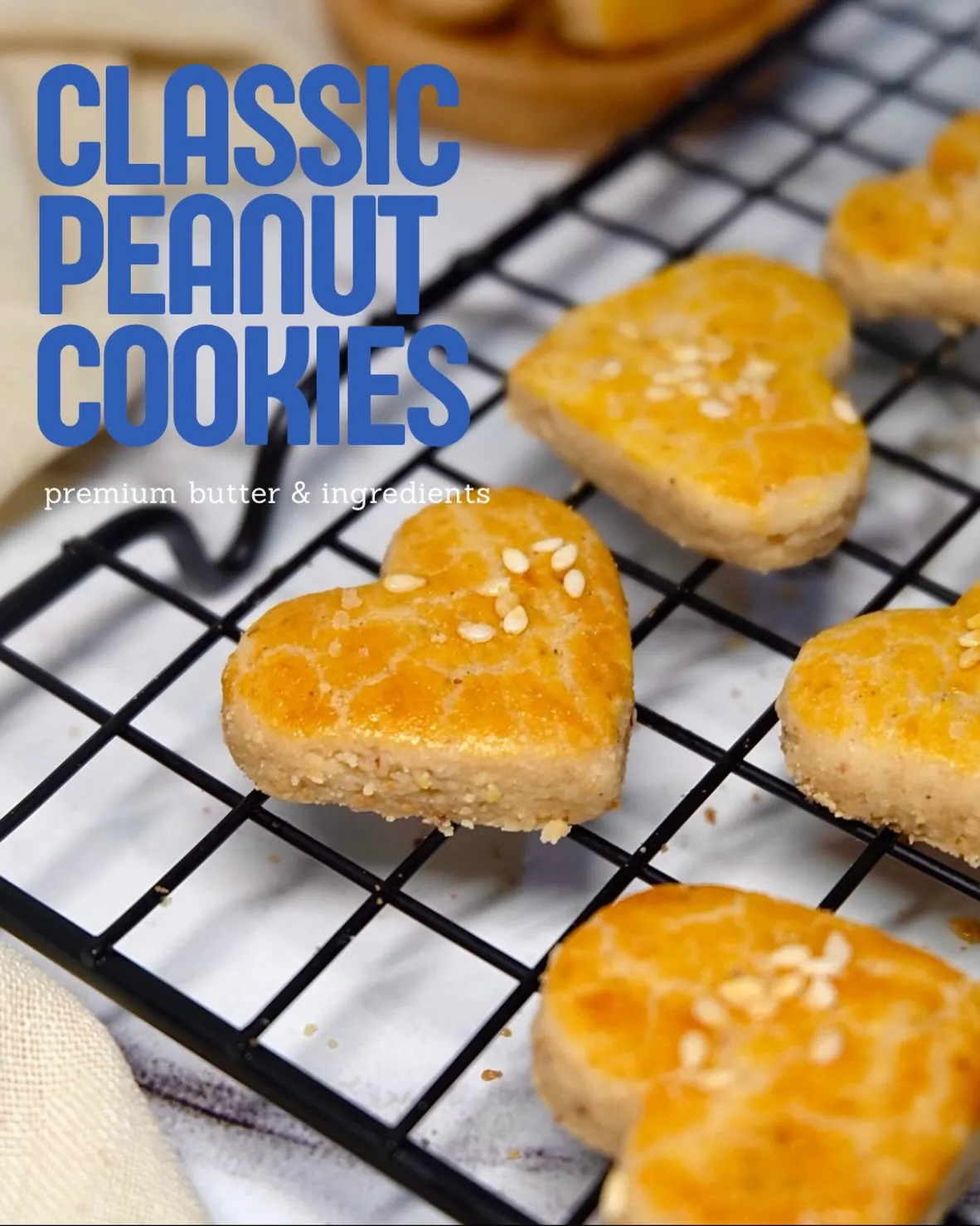 Classic Peanut Cookies