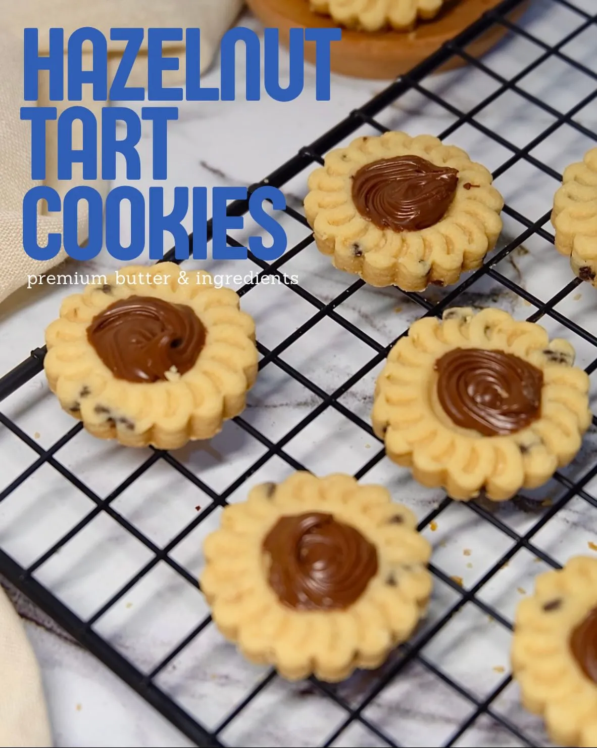Hazelnut Tart Cookies